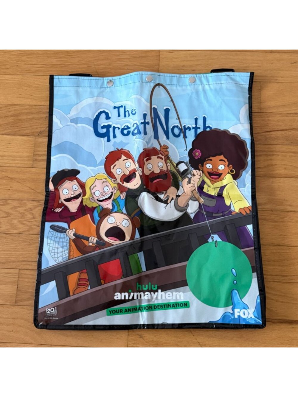 SDCC 2025 Swag Bag Backpack Exclusive THE GREAT NORTH - HULU